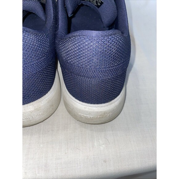 Peter Millar Men’s Athleisure Sneakers Size 13 M Blue Fabric Golf Tennis Outdoor - Picture 12 of 12